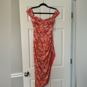 Abercrombie and fitch floral midi dress
